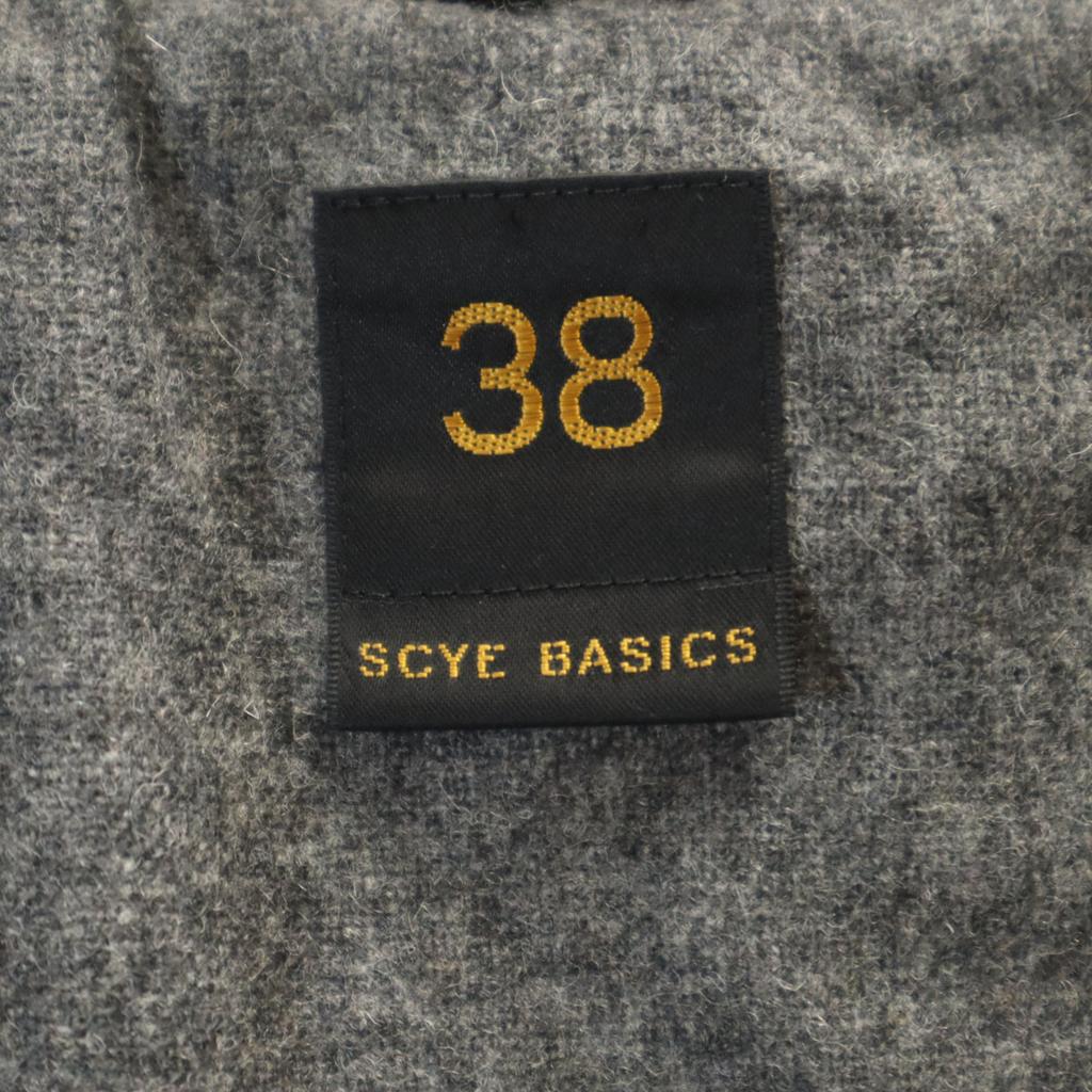SCYE BASICS Melton Duffelcoat 38 Marineblau Damen Gebraucht