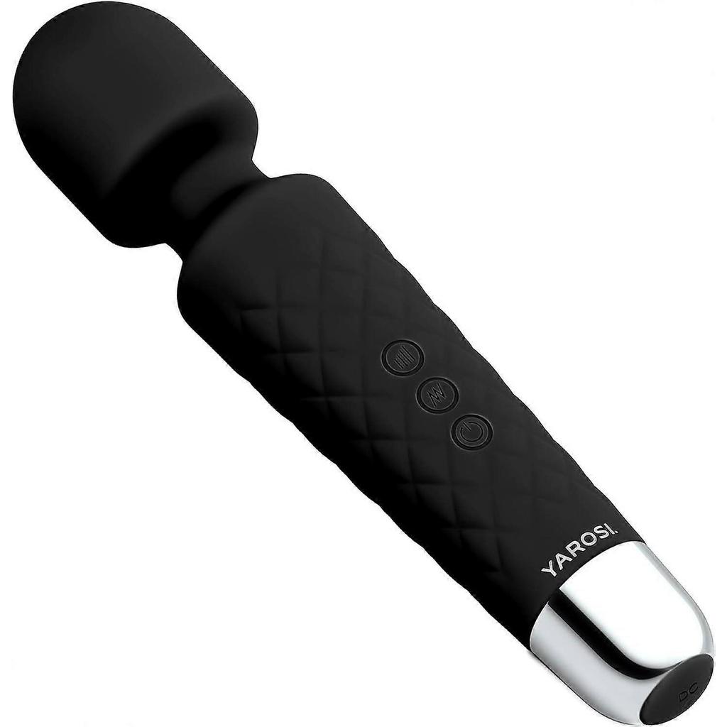 Massage Device Strongest Cordless Handheld Massager - Powerful - Best for Travel - Magic Stress Away - Perfect on Back Legs Hand Pains and Sports Rec