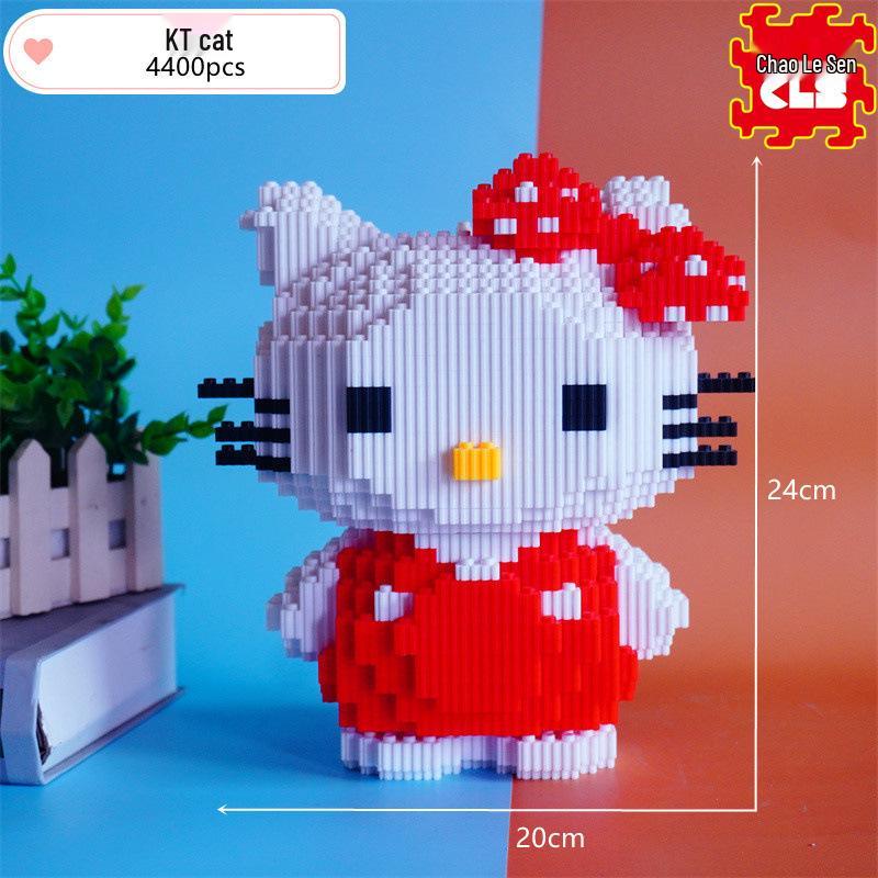 Chaole Sen 2026 Girl Series: Night Market Stall Building Blocks Toy