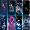 Knight Hollow Game Phone Case For Samsung S21,S22 Ultra,S20,S30 plus,S22 plus,S23,S30 Ultra 5G Soft Black Cover