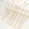 7pcs Elegant Vintage Twisted Chain Necklace Set Vintage Gold Color Minimalist Multi-Layer Chains Daily Wear Party Jewelry Gifts