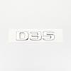 Lettere Argento Cromato 550G 4X4 850 550 D35 B40 D6S B63 Emblema per Mercedes Benz Brabus G Auto Parafango Bagagliaio Posteriore W464 Adesivo Logo