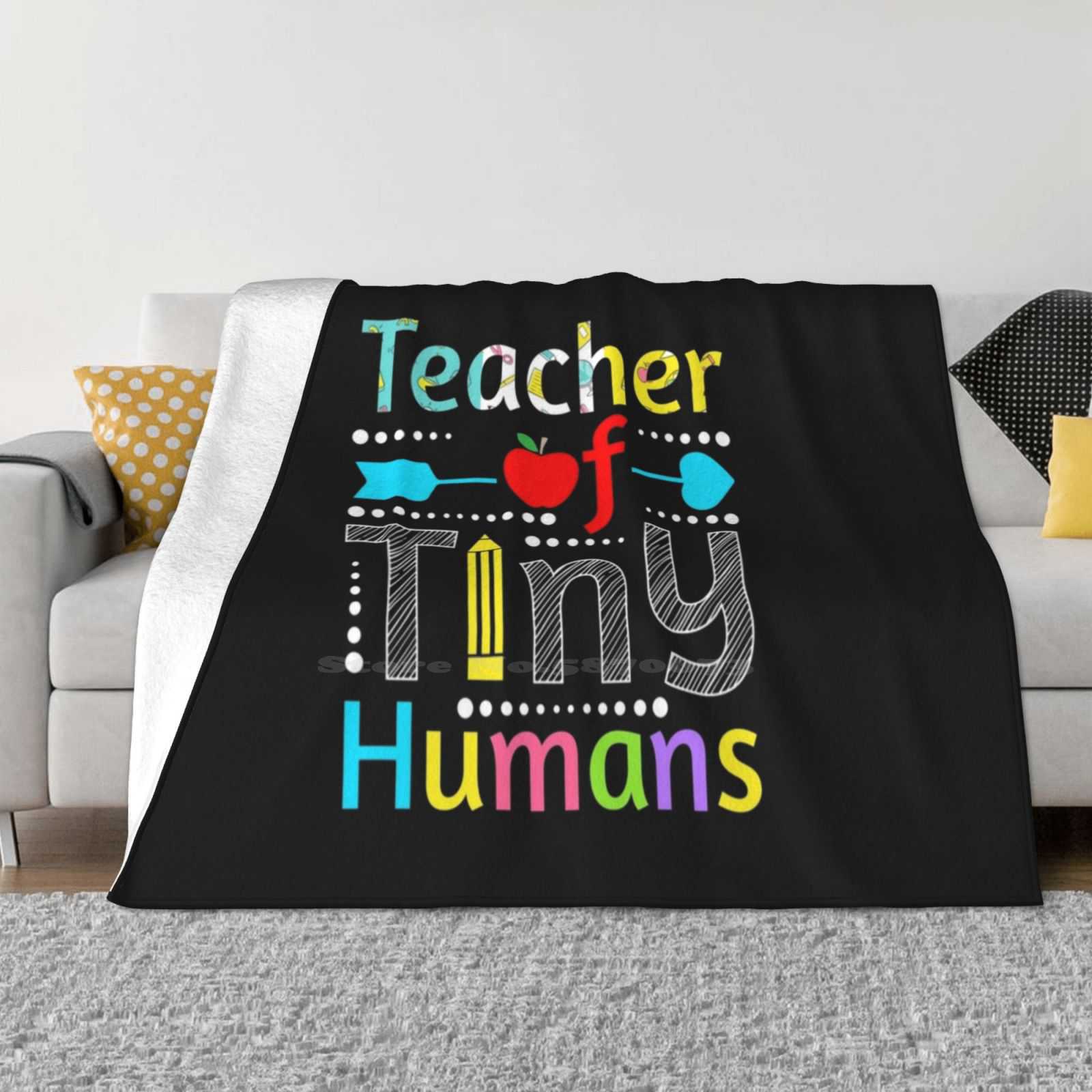 Teacher Of Tiny Humans Top Quality Comfortable Bed Sofa Soft Blanket Teacher Of Tiny Humans Teacher Of Tiny Humans School For 30x40in