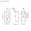 Y4UA Compression Lock Suitcase Luggage Lock Universal Canopies Lock Handle with Keys for Travel Trailer Caravans