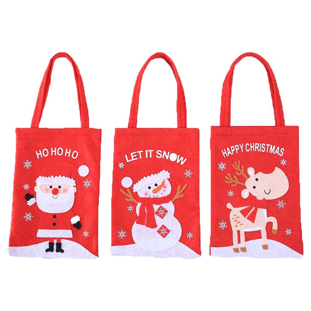 

Birthday Decor Snowman Party Supplies Cookie Packaging Santa Claus Christmas Candy Bag Xmas Gifts