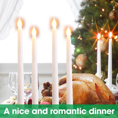 Decoration Restaurant Supplies Candles Lights LED Long Pole Electronic Candle Light Flameless Candle Lamp For Wedding Party Atmosphere  Unique