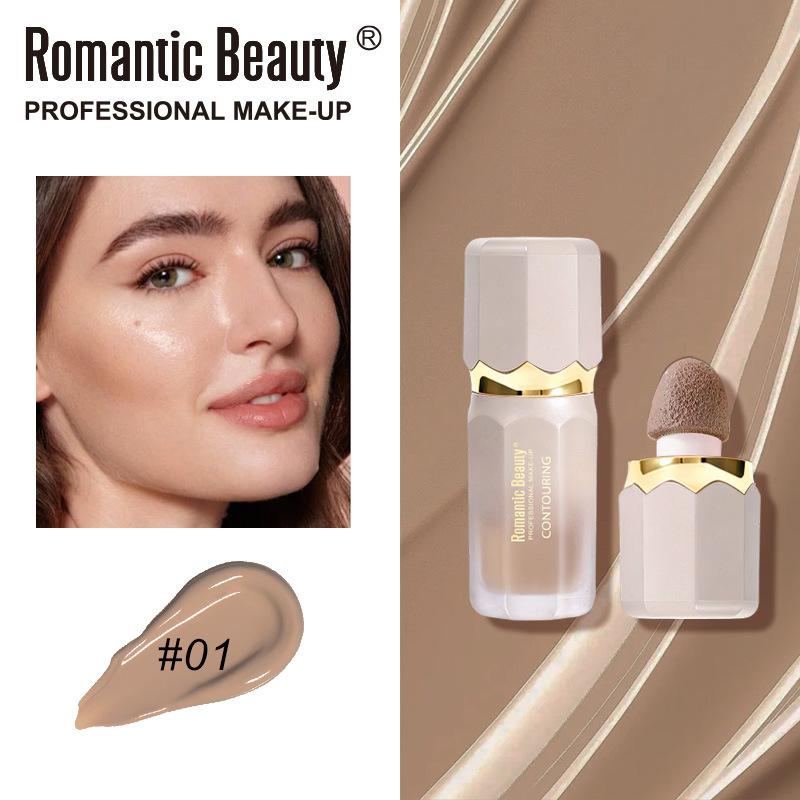 Liquid Contour Matte Contour Stick Highlighter Face Brightening Blush Natural Nose Shadow Shading Contour Liquid Makeup 1