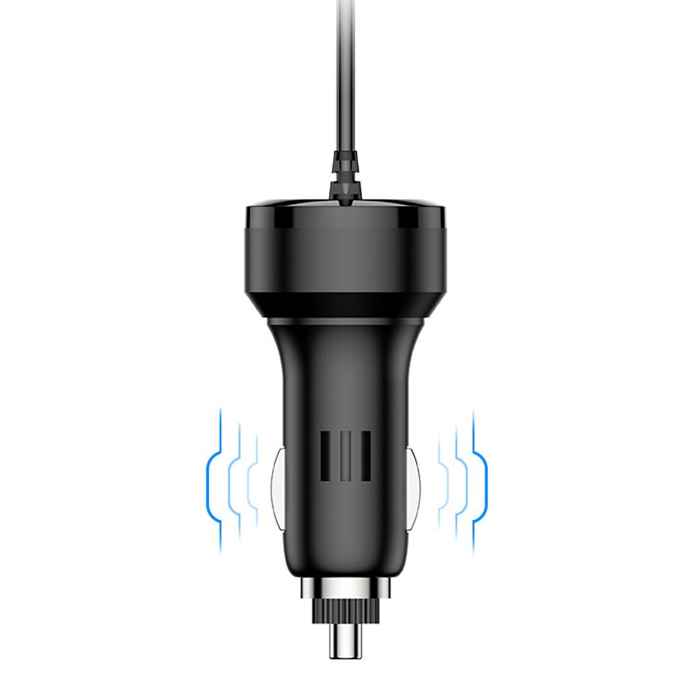 Car Chargers PD+QC3.0 Quick Charge Adapter 2 Socket Power Splitter 12 24V with LED Voltage Detection for Car Truck SUV