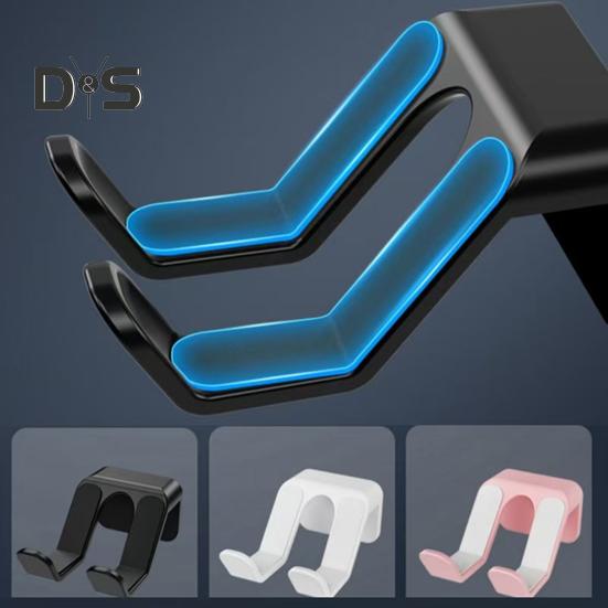 Game Controller Wall Mount Bracket with Anti-Slip Pads 2KG Load-capacity Simple Installation Game Controller Display Rack for Switch