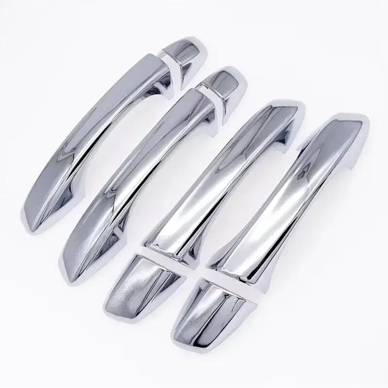 For VW Golf 7 MK7 MK7.5 2014- Car Smart Door Handle Cover Sticker Moulding Trim Exterior Protective Decor Accessories