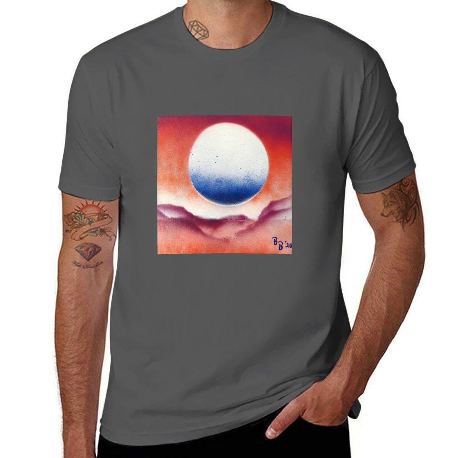 

Lunar Sunset T-Shirt anime tshirt essential t shirt t shirts with prints T-Shirt 4XL