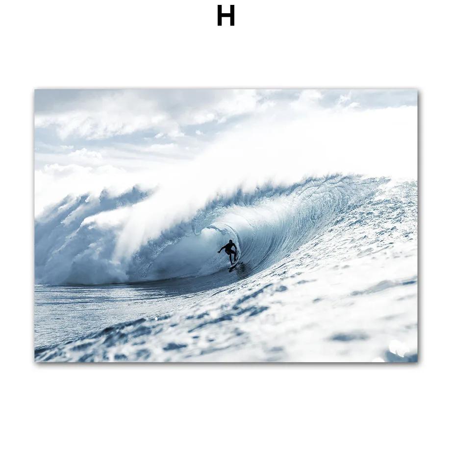 Sea Beach Bathing Place Boat Coconut Ocean Posters And Prints Canvas Painting Nordic Wall Art Pictures For Living Room Decor