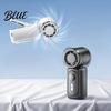 Outdoor Portable Fan Clip-on Handheld Mini USB Rechargeable Ice Cooling Personal for Office Travel Summer Device Air Circulator
