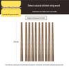 Cui Da Huang Natural Wenge Wood Carved Chopsticks