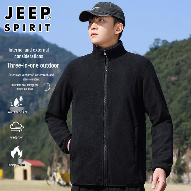 JEEP SPIRIT Unisex 3-in-1 Outdoor Winter Jacket