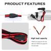 3ft Cigarette Lighter Splitter with Switch Air Inflator Car Vacuum Cigarette Lighter Extension