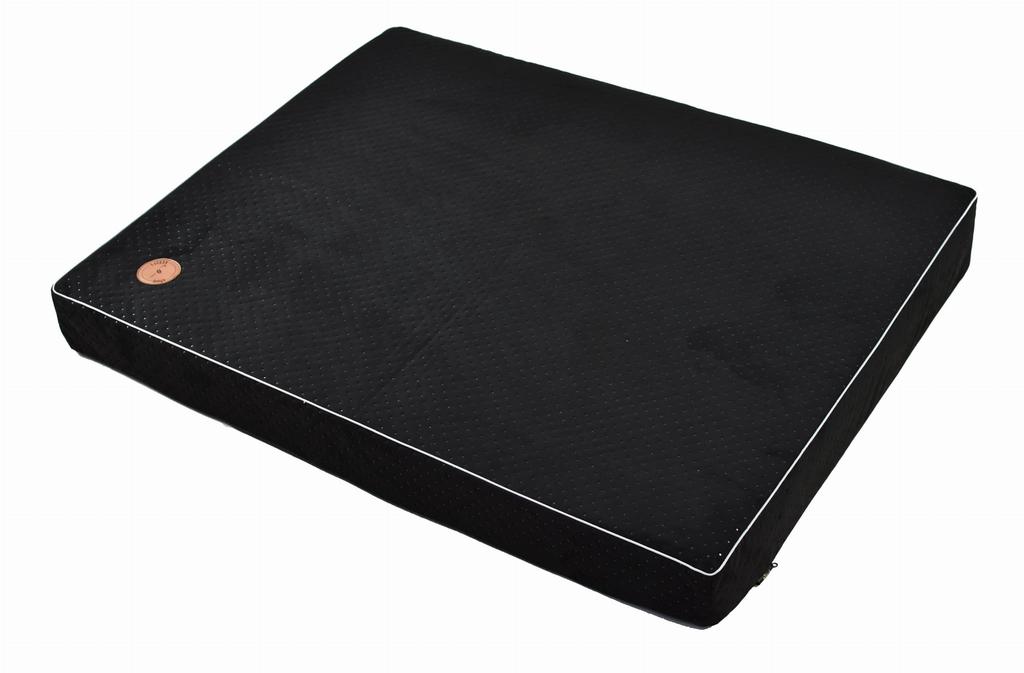 Hector Orthopedic Mattress Black Quilted - 120 X 85 X 12