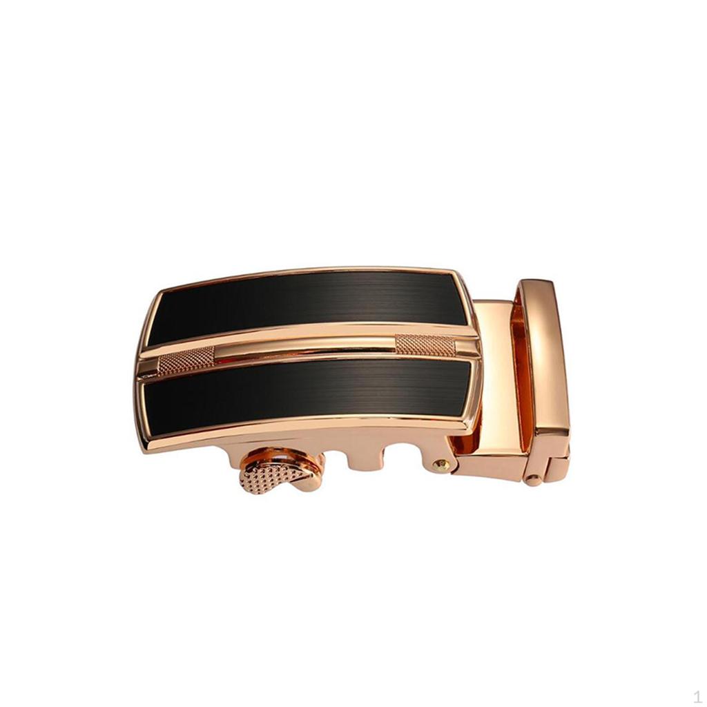 Ratchet Belt Buckle Automatic Buckle,Belt Strap Fashion Click for Pants Apparel