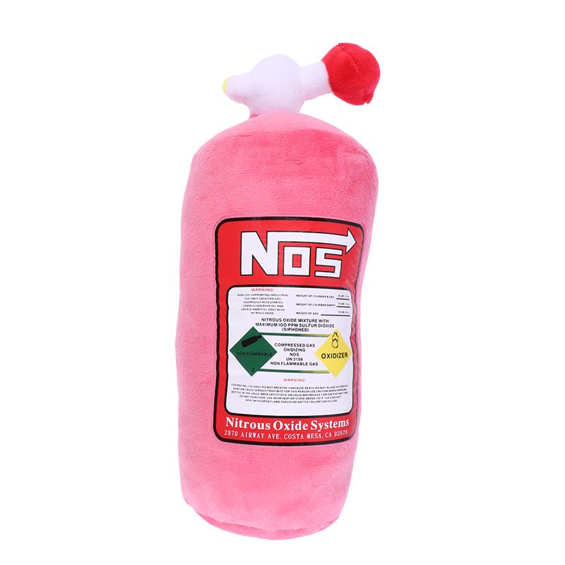 Pernă pentru Gât Scaun Auto Creativă Sticlă cu Oxid Nitros Pluș Moale Tetiere Auto Decorațiune Auto Suport Gât Pernă Scaun