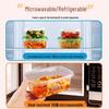 Disposable Heatable Meal Prep Containers