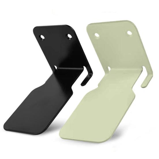 2 Pcs Bookshelves with Screws Great Load Bearing Anti-slip Invisible Stable Bathroom Living Room Ornament Picture Display Stand Floating Wall