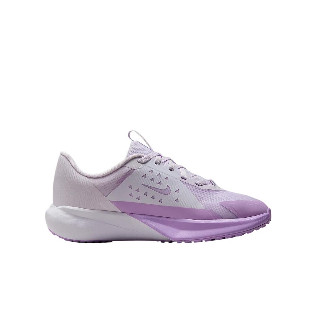 Nike SONIC FLY Shock Absorbers Low Top Kids' Running Shoes White Purple Sneakers FZ0017-500