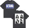 Singer Aitana Met Amorfosis Season Graphic Cover Tshirt Unisex Women Clothing Fashion Aesthetic T Shirts Loose Cotton T Shirt