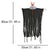 Halloween Hanging Skeleton Props Halloween Scene Layout Hanging Ghost for Outdoor Porch Patio Tree