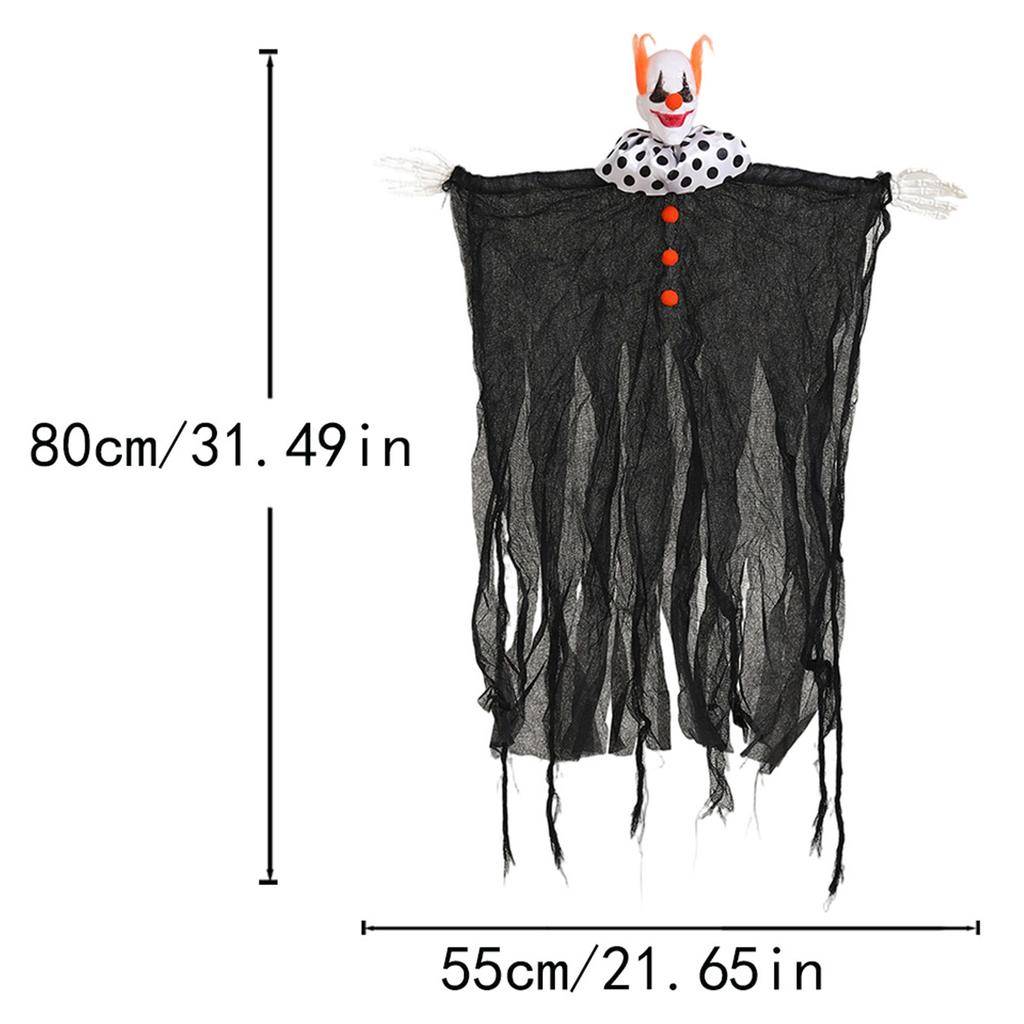 Halloween Hanging Skeleton Props Halloween Scene Layout Hanging Ghost for Outdoor Porch Patio Tree