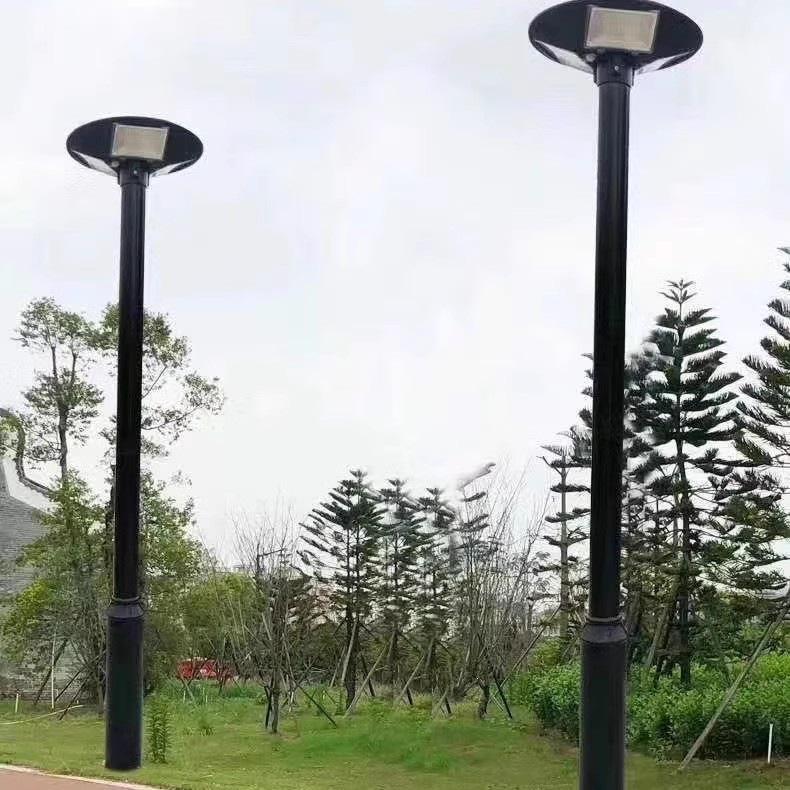 Custom UFO Shaped Solar Powered Waterproof Outdoor Lamp - Super Bright High Power Circular Design