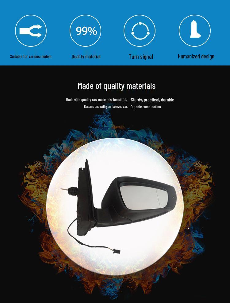 Rearview Mirror for New Santana Jetta Xinrui Series with Backup Camera