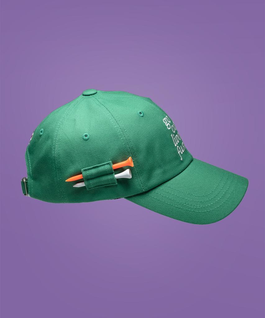 AND GOLF Slogan Ball Cap Green