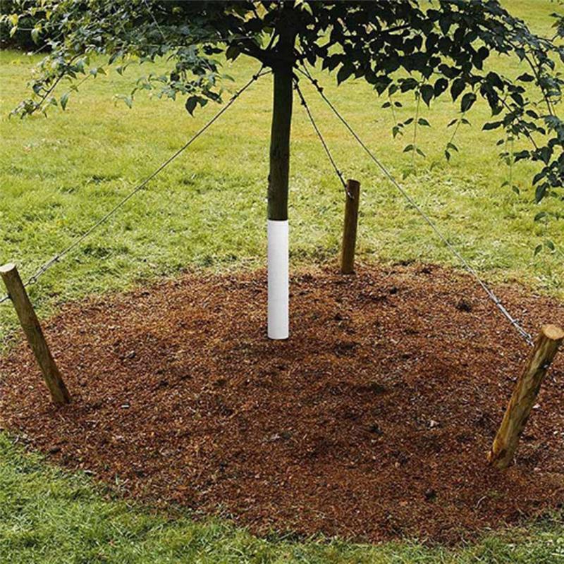 A96I-20Pcs Corrugated Tree Guards Saplings Tree Trunk Protectors Tree Trunk Guard, Deer And  Protection Tree Guard Wrap Du