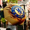 football club F.C Print Umbrella Automatic Opening/ Closing - Portable Foldable Design - Daily use for Travel/Outdoor - Gift for Birthday