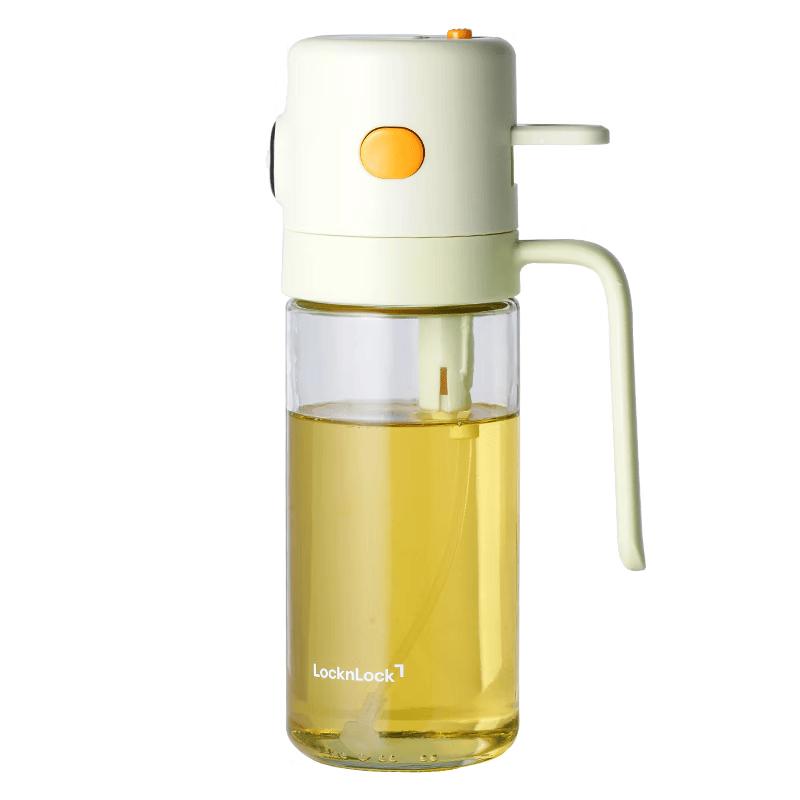Lock&Lock Glass Dual-Use Pour & Spray Oil Bottle