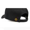 Taimseullib Cartoon Lettering Black Ball Cap Tbc06901