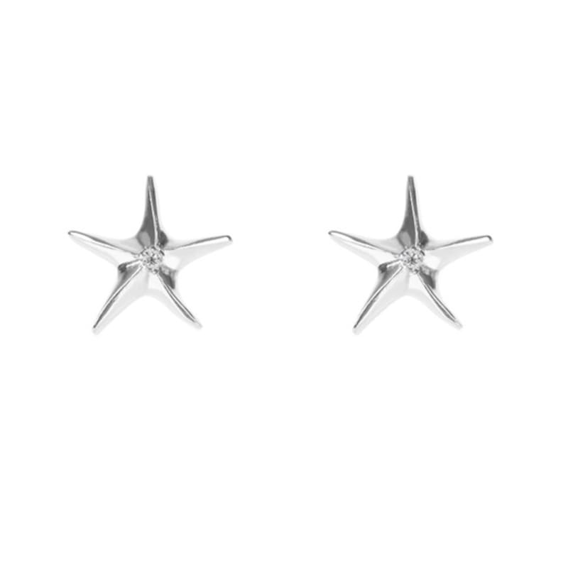 Eveningbell [silver925] Dancing Star Earrings (silver)