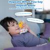 Interactive Talking Parrot Animated Toy with Strap, Repeats What You Say, Music & Whistle, Kids Electronic GIft for Boys & Girls