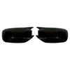 Car Rearview Side Mirror Cover For Dodge Charger 2011-2025 Wing Cap Sticker View Case Trim Carbon Fiber