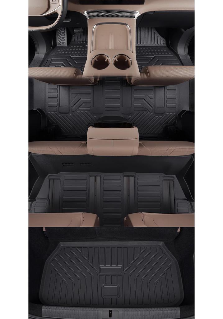Xiaopeng X9 2024 TPE Full Coverage Floor Mats & Accessories