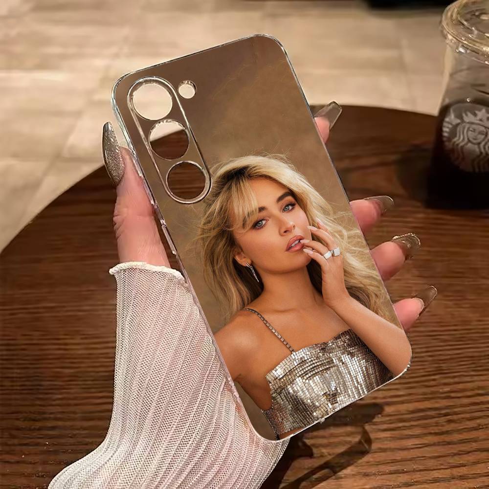 Singer S-Sabrina C-Carpenter Phone Case For Samsung Galaxy A71,A70,A52,A51,A40,A30 Transparent Cover