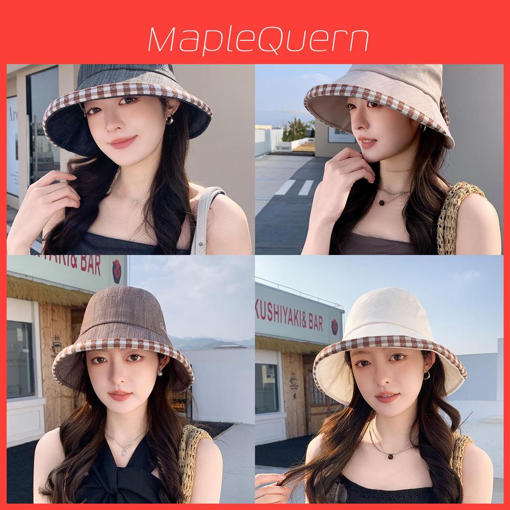 Summer Sun Protection Hat With Large Brim And Butterfly Bow For Outdoor Leisure
