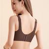 Seamless Bra Women's Jacquard Soft Support Lift Bra Gathering Bra Lace-holding Underwear Push Up Bra