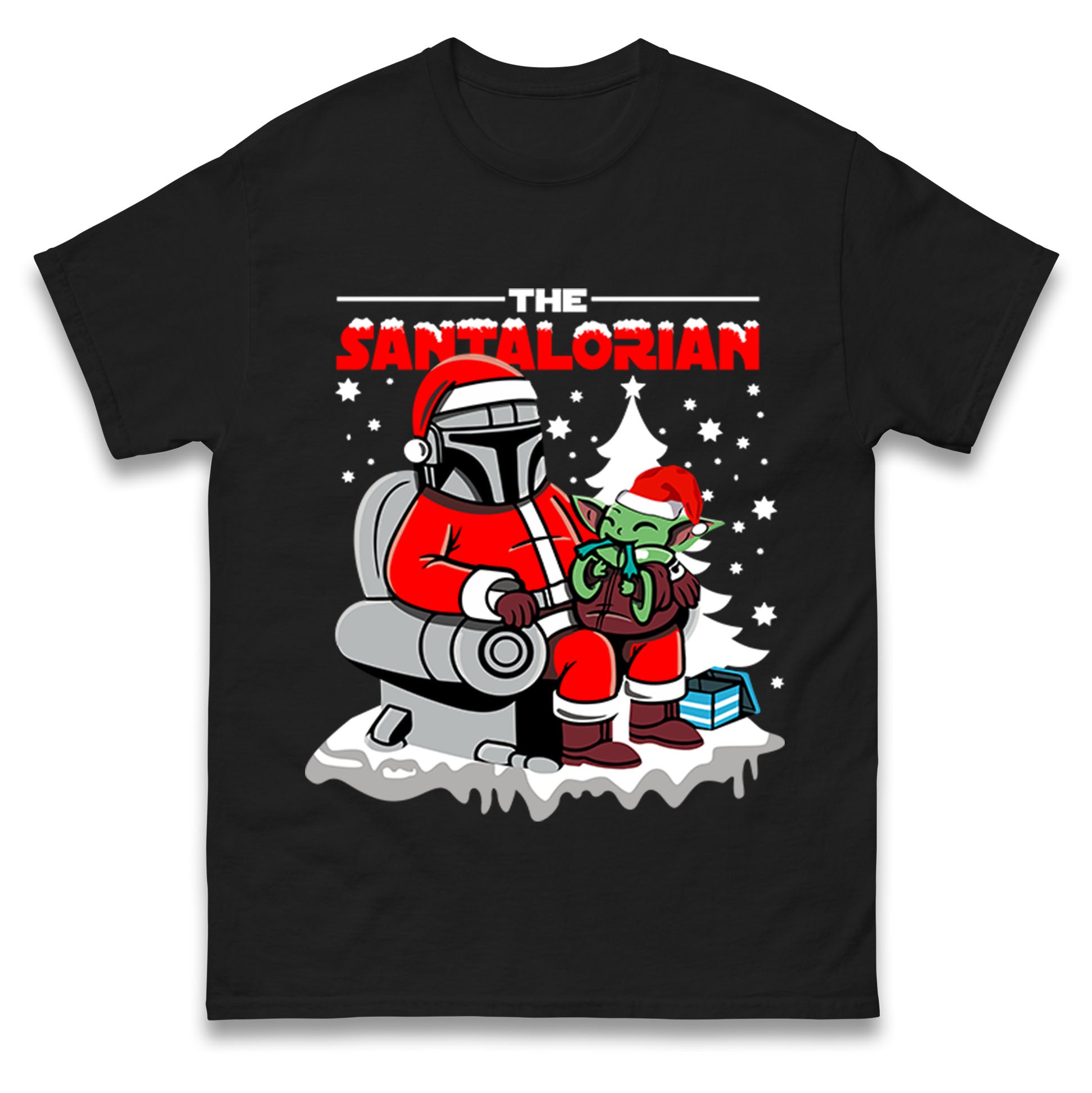 

The Santalorian Christmas T Shirt Tshirt Mens Womens Unisex Tops Tees 3XL