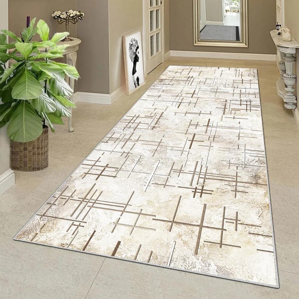 Miru Home Digital Printing Washable Non-Slip Floor Living Room Carpet, Kitchen Carpet, Hallway Carpet, Runner Mc-99