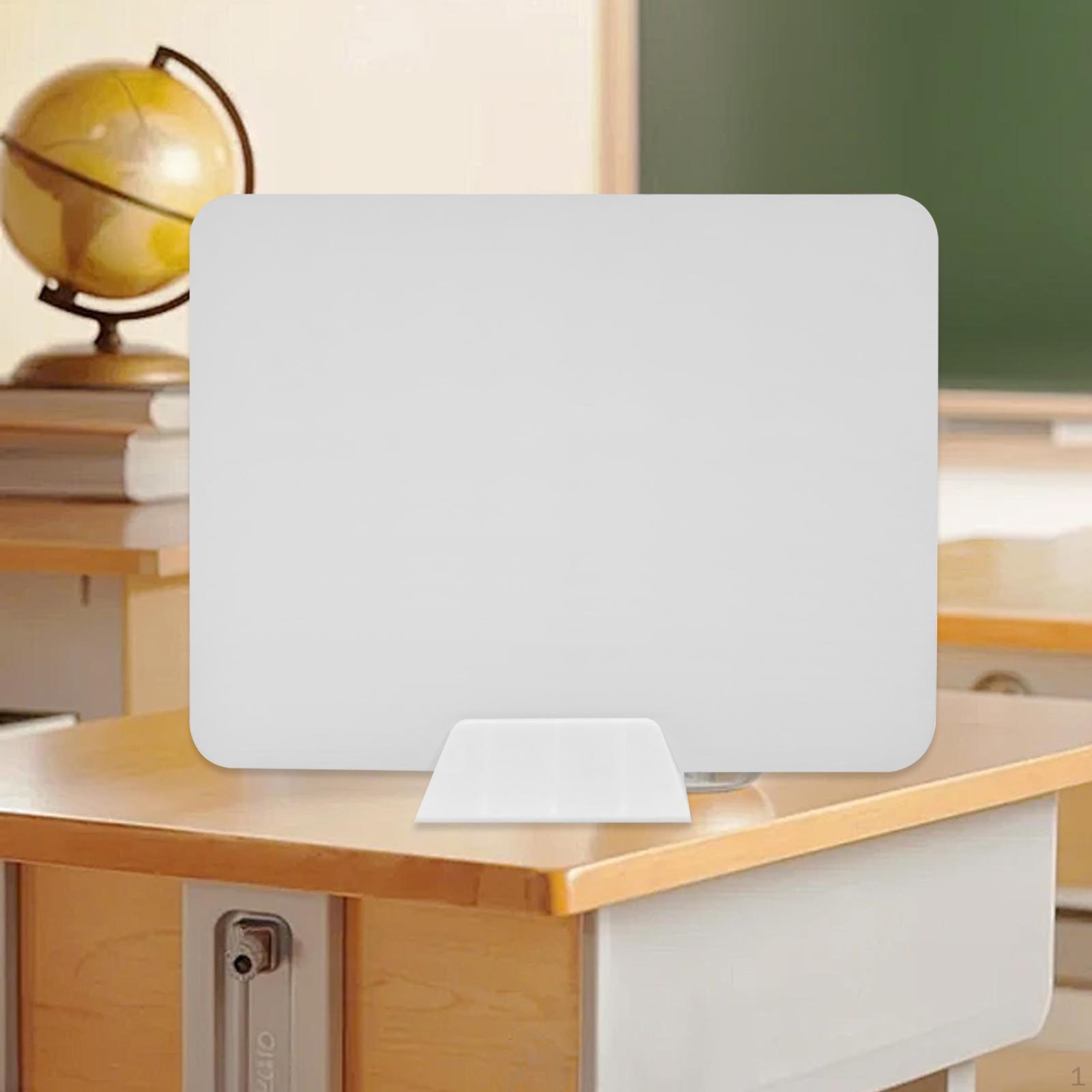 

Настольная перегородка для повышения конфиденциальности рабочего пространства White PP Stand