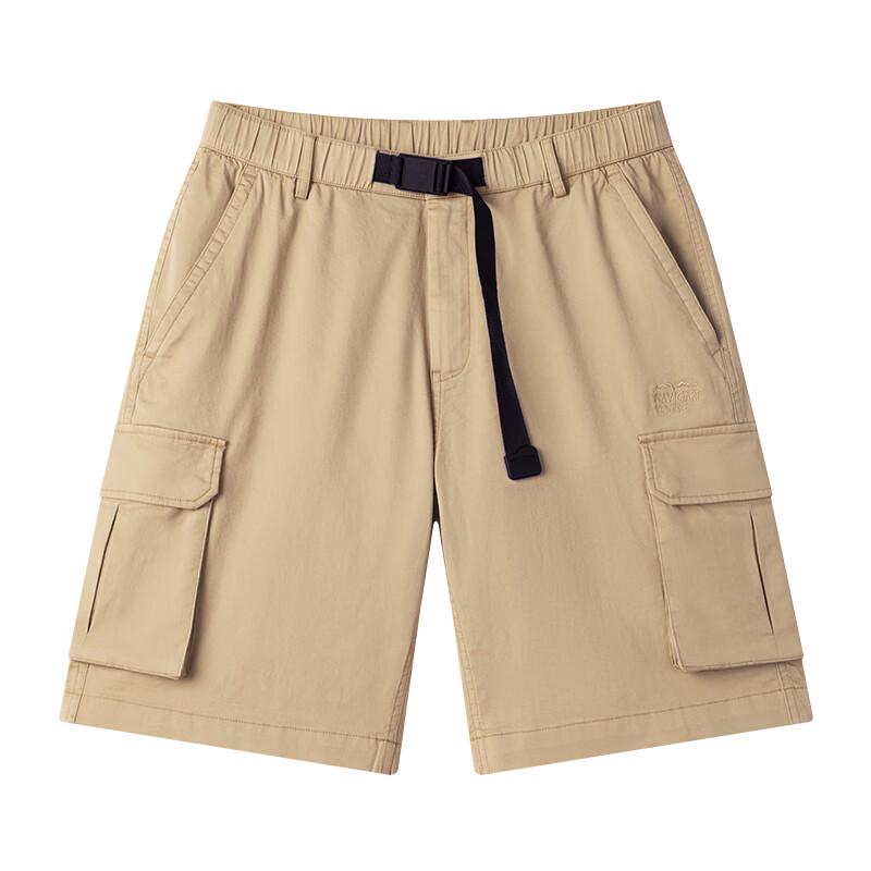 Men's NVG·YOUNG Loose Straight Cargo Bermuda Shorts