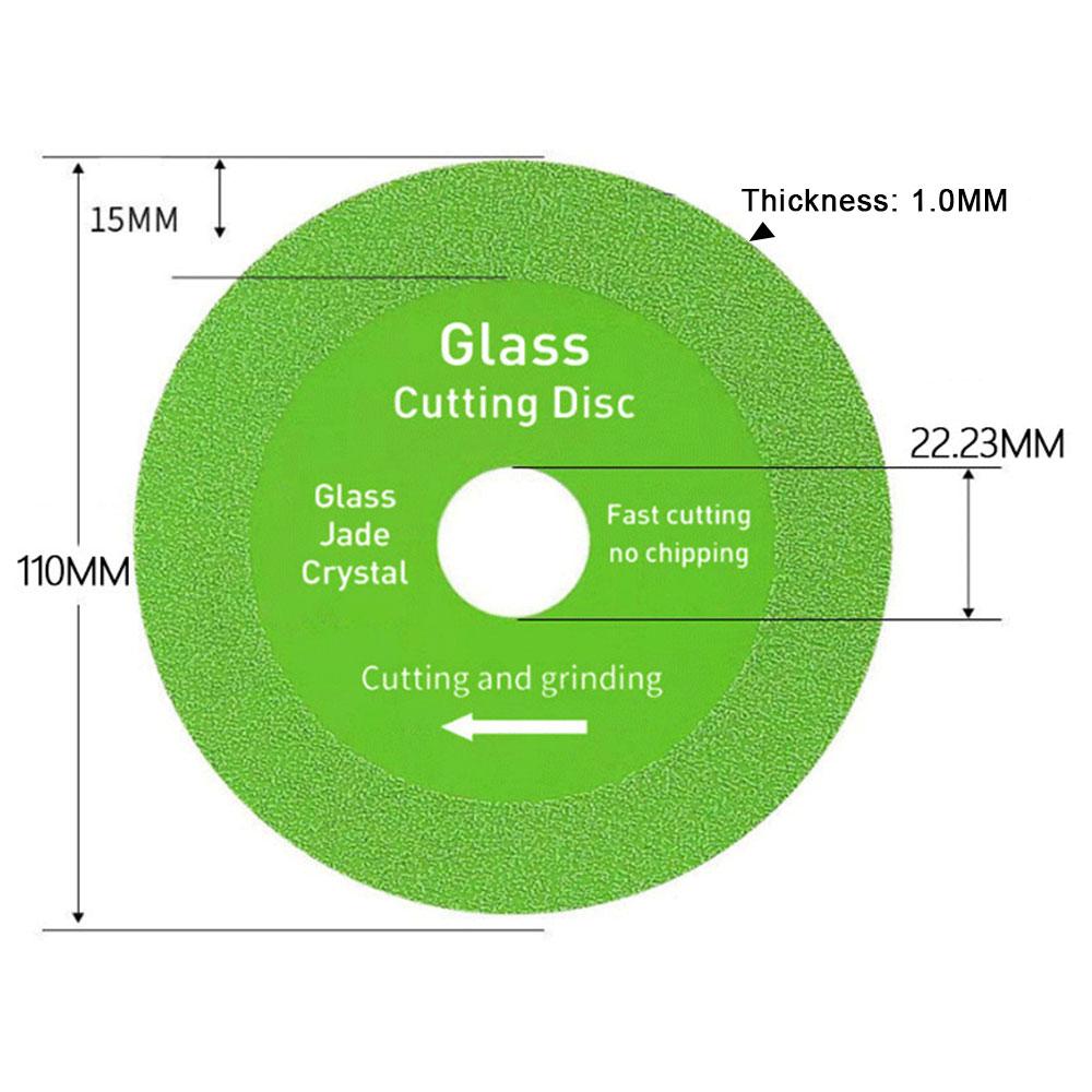 3 Size Glass Cutting Disc 20/22mm Diamond Marble Saw Blade Ceramic Tile Jade Special Polishing Blade Sharp Brazing Grinding Disc