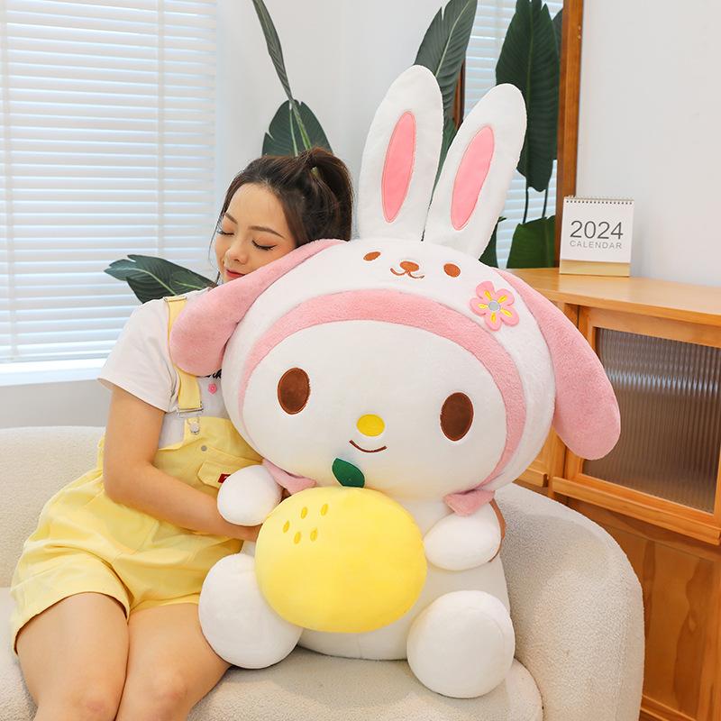 Super Cute Rabbit Turned Into Kulomi Plush Toy Girl Birthday Gift