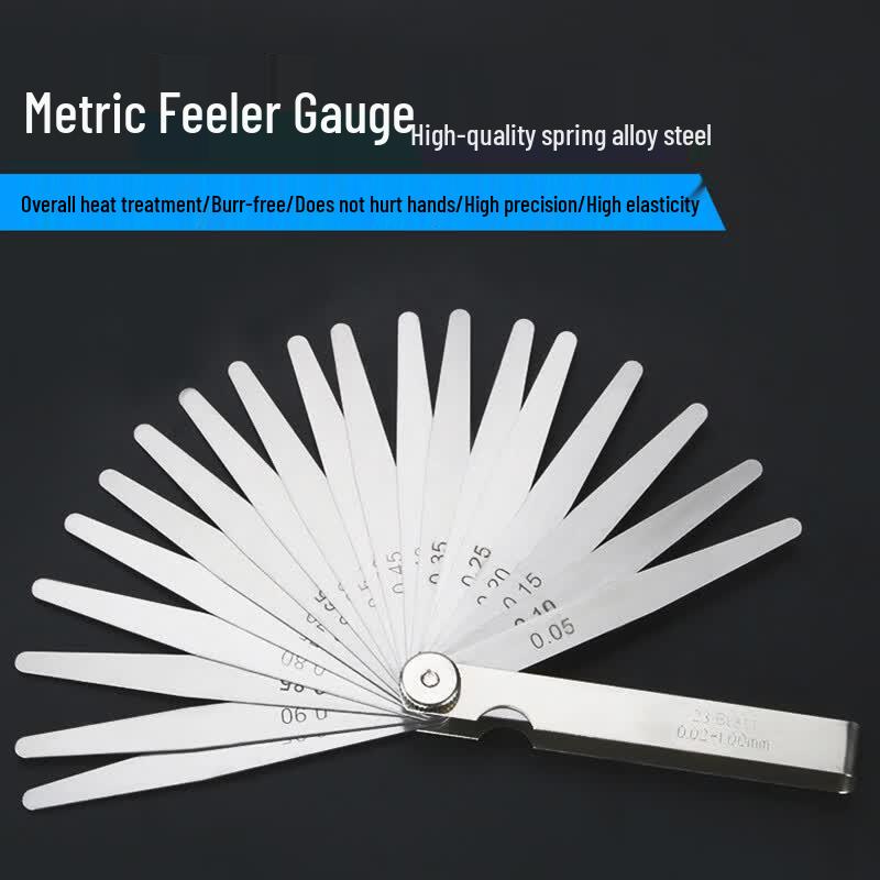 High-Precision Stainless Steel Feeler Gauge Set